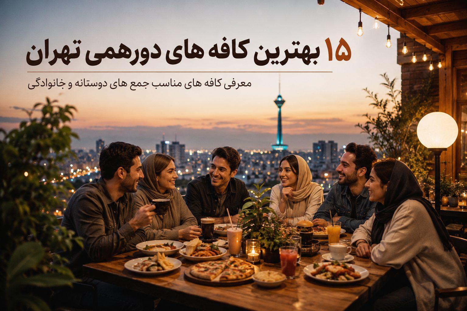 ۱۵ بهترین کافه های دورهمی تهران | معرفی کافه های مناسب جمع های دوستانه و خانوادگی